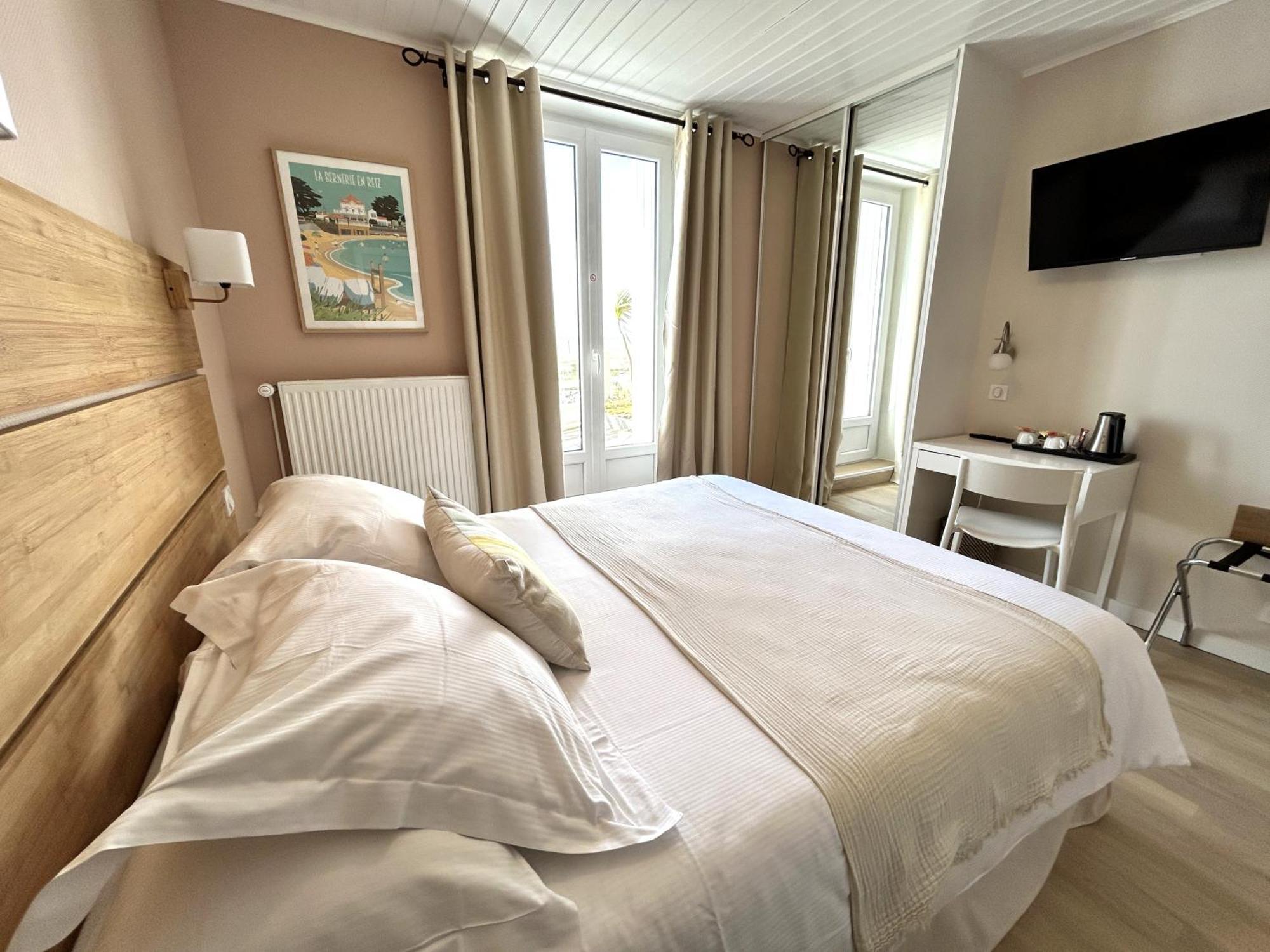 Hotel De Charme & Spa Le Grand Large La Bernerie-en-Retz Kamer foto